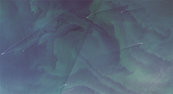 Satelliittikuva Suomenlahdelta